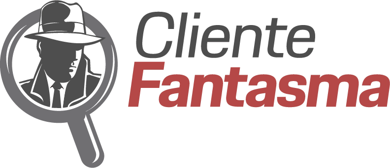 Logo oficial de Cliente Fantasma, agencia experta en Mystery Shopping y auditoría de servicio al cliente